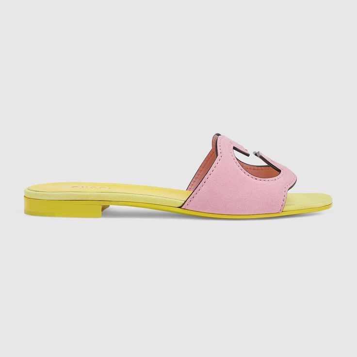 Gucci Gucci Interlocking G Slide Sandals SIZE 37.5 Size ONE SIZE - 1 Thumbnail