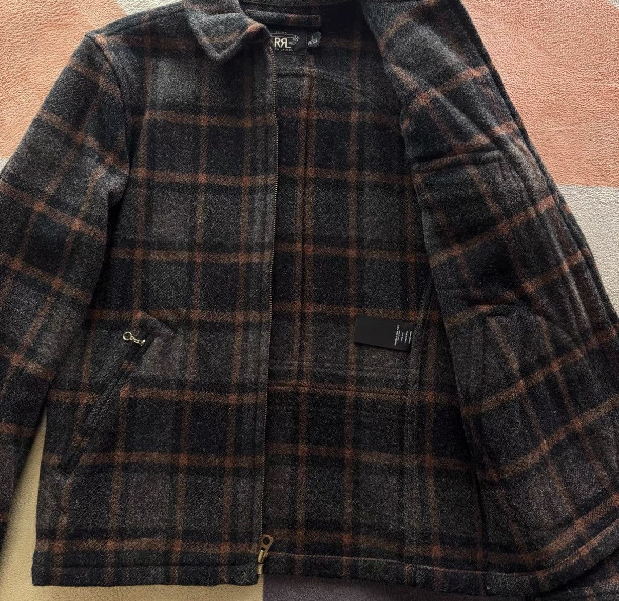 RRL Ralph Lauren RRL Ralph Lauren Double RL Plaid Wool Jacket K22 Size US S / EU 44-46 / 1 - 2 Thumbnail