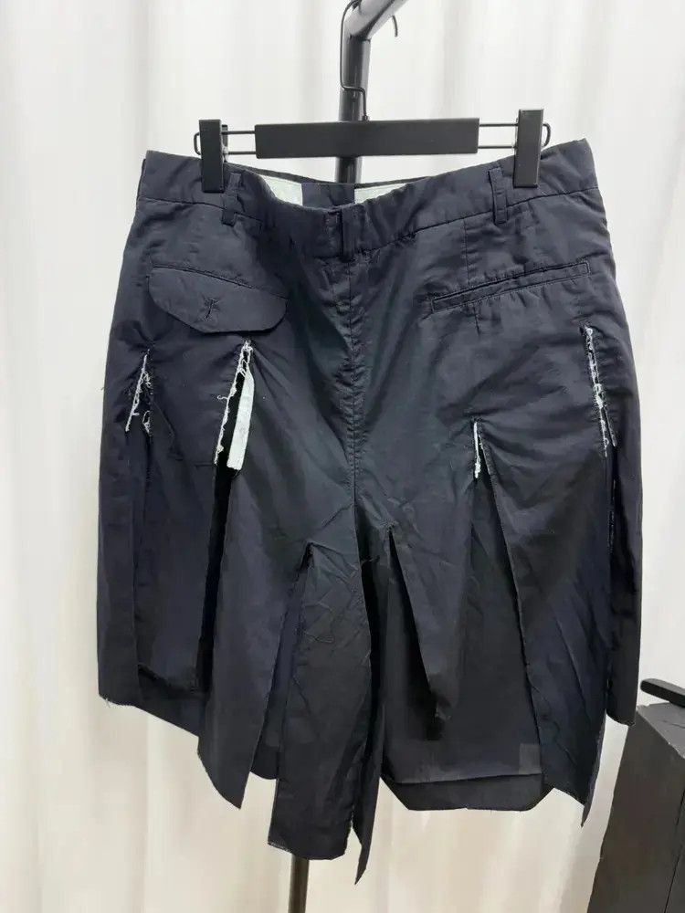 Comme des Garcons Sz L Comme Des Garcons Homme Plus Distressed Shorts Size US 34 / EU 50 - 1 Thumbnail