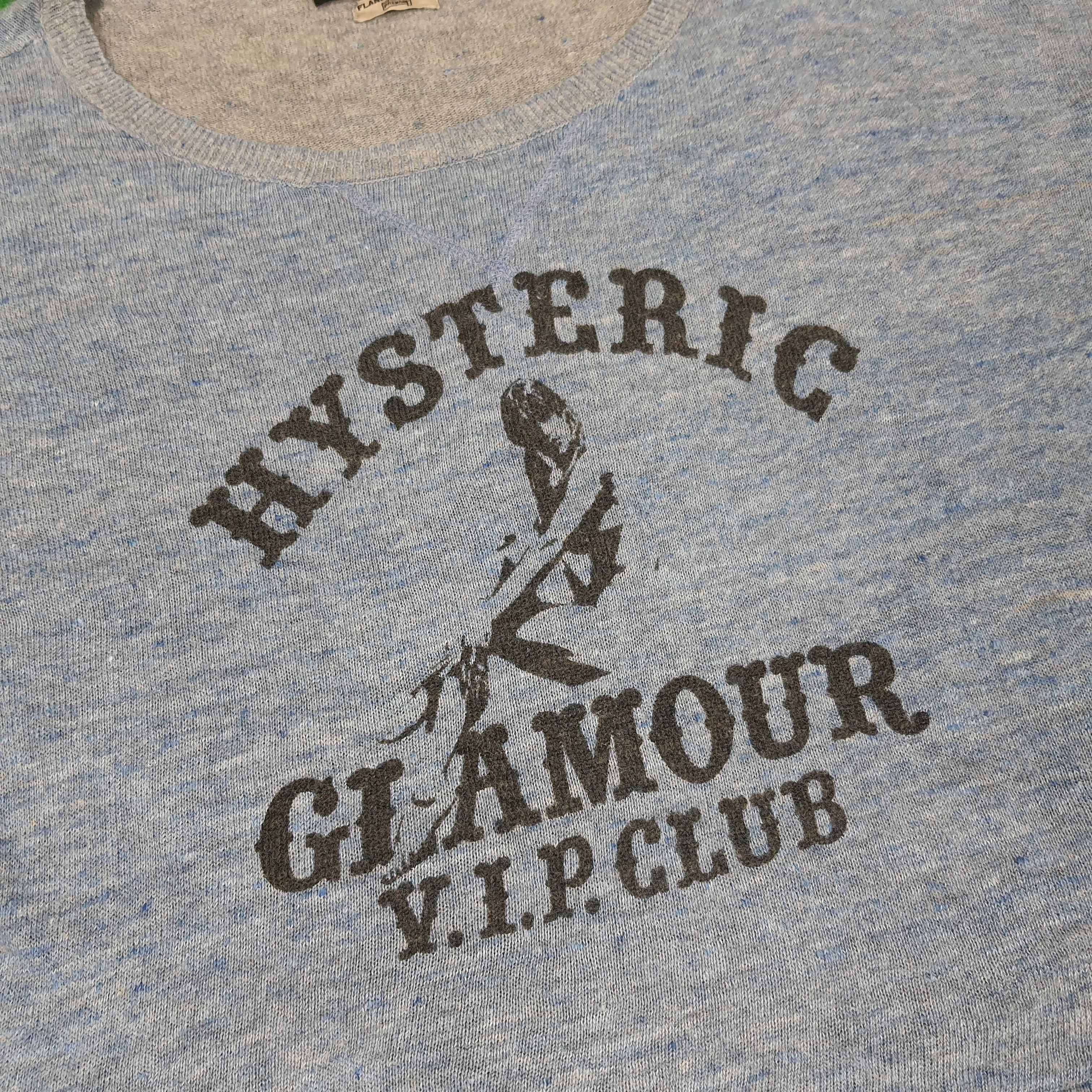 Hysteric Glamour × Japanese Brand × Vintage Vintage Hysteric Glamour Japan Brand Flanders Line Crop Top Size L / US 10 / IT 46 - 2 Thumbnail