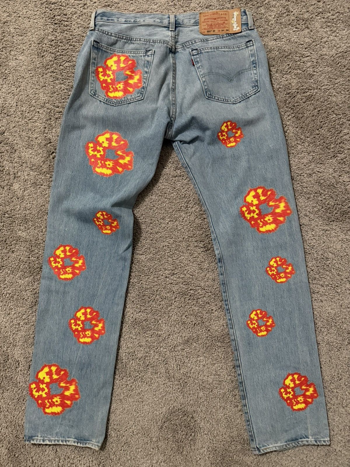 DENIM TEARS × Levi's Denim Tears Size US 34 / EU 50 - 10 Thumbnail