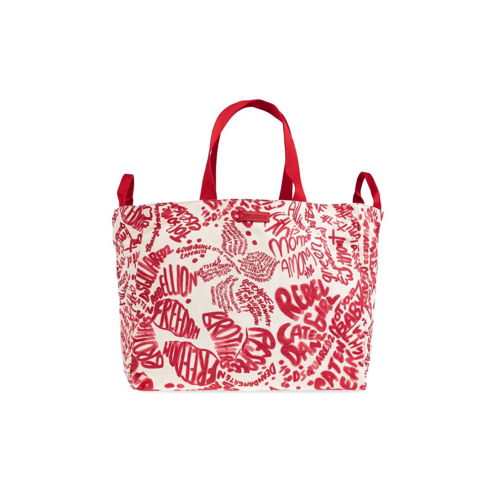 Dsquared2 DSQUARED2 Red Tote Bag New & Authentic Size ONE SIZE - 1 Thumbnail