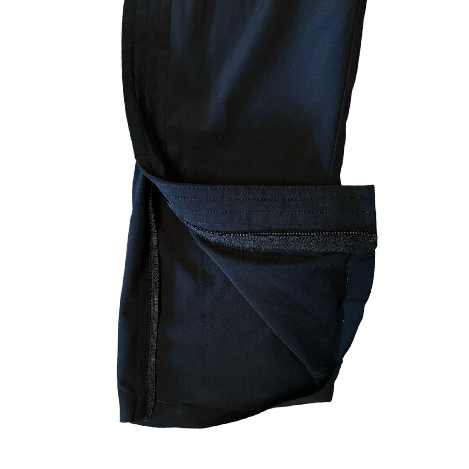 Athleta Athleta Uptown Ankle Pants Black Cargo Stretch Size 38" / US 16 / IT 52 - 2 Thumbnail