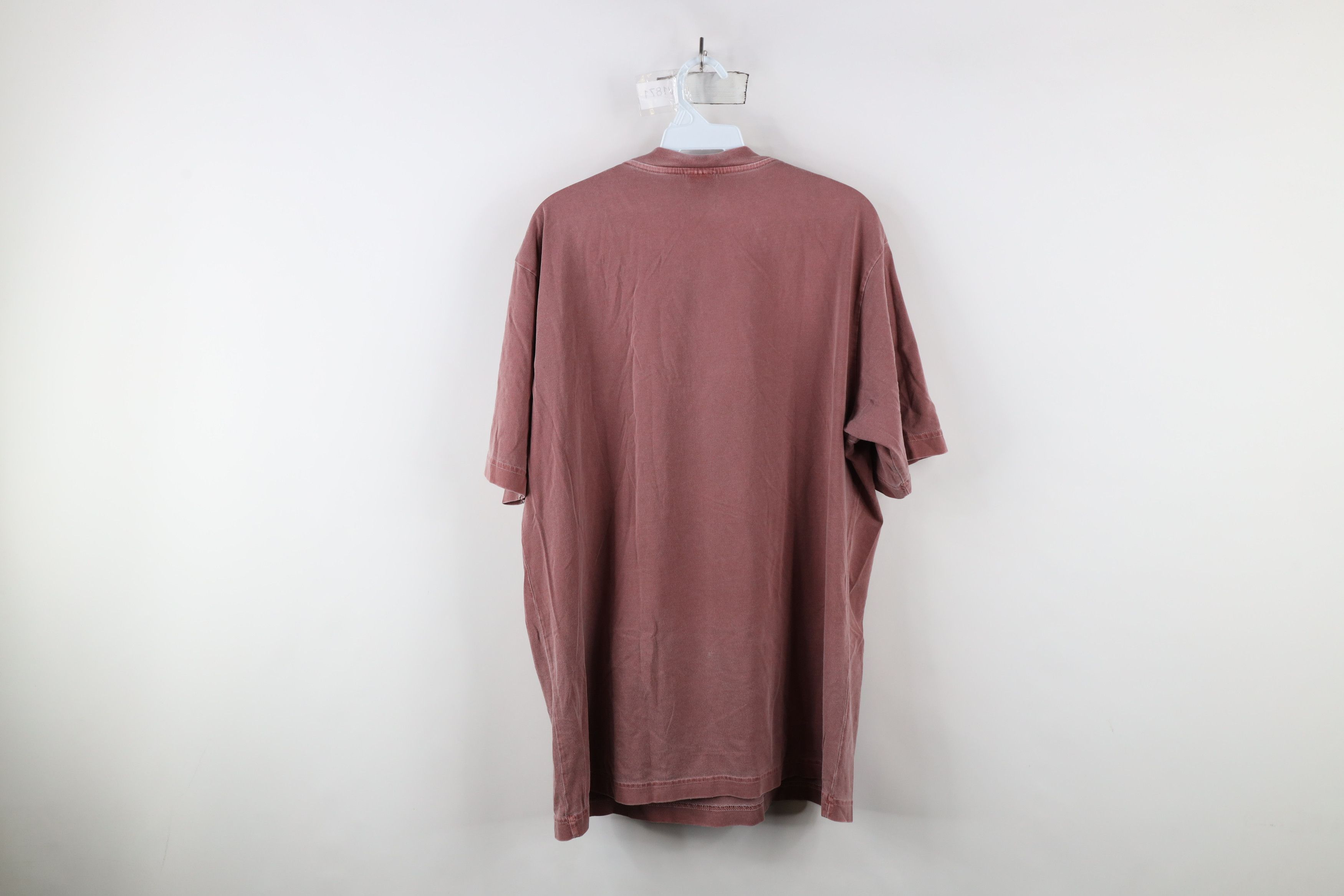 Cabelas × Vintage Vintage 90s Cabelas Faded Stonewash Pocket T-Shirt Cotton Size US M / EU 48-50 / 2 - 11 Thumbnail