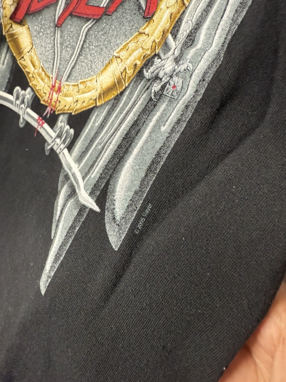 Vintage Vintage Slayer 2005 Artimonde Licensed Tee Size US S / EU 44-46 / 1 - 3 Thumbnail