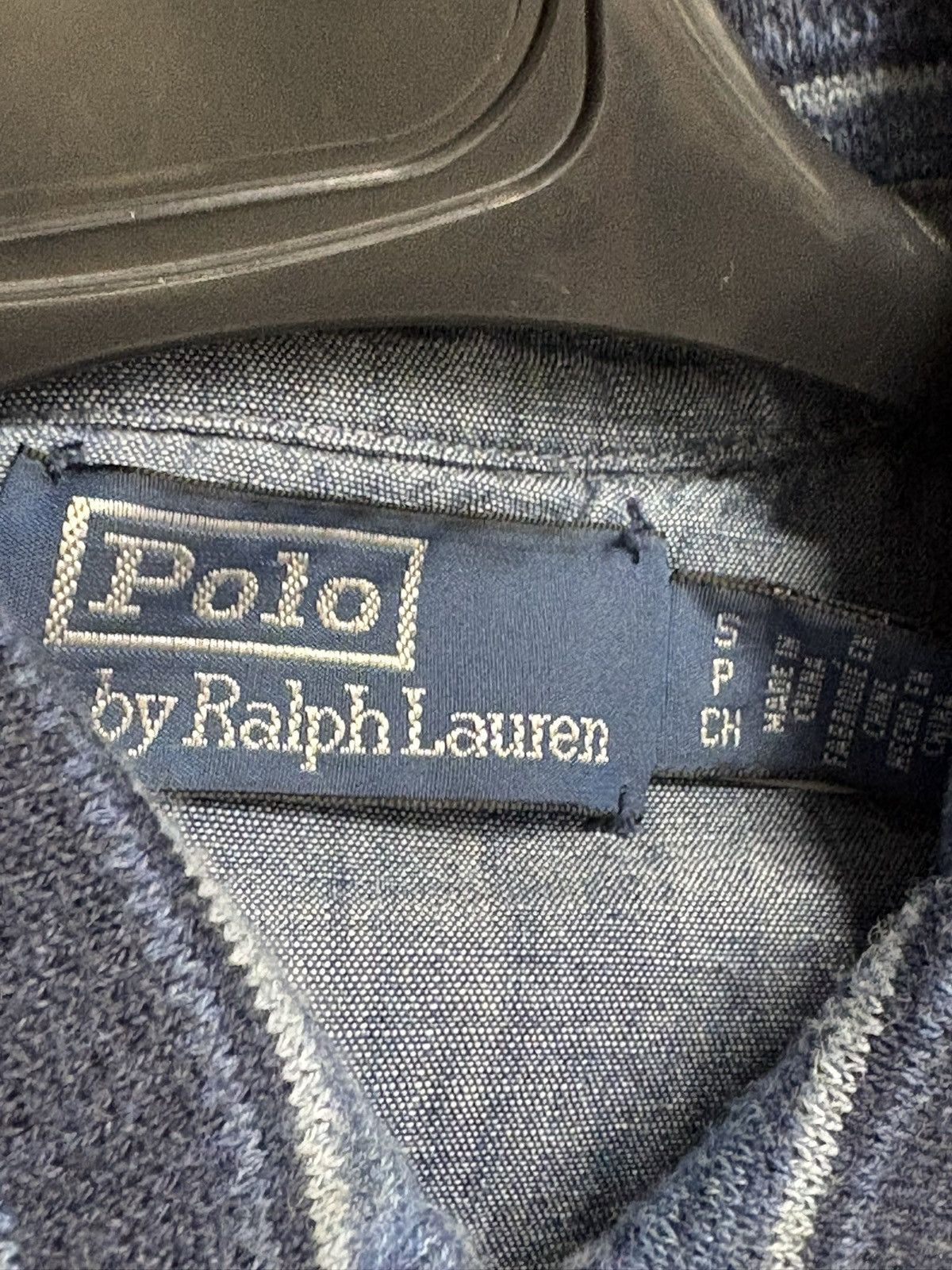 Polo Ralph Lauren Blue Patchwork Workwear Cardigan Ralph Lauren S – Limited Size US S / EU 44-46 / 1 - 6 Thumbnail