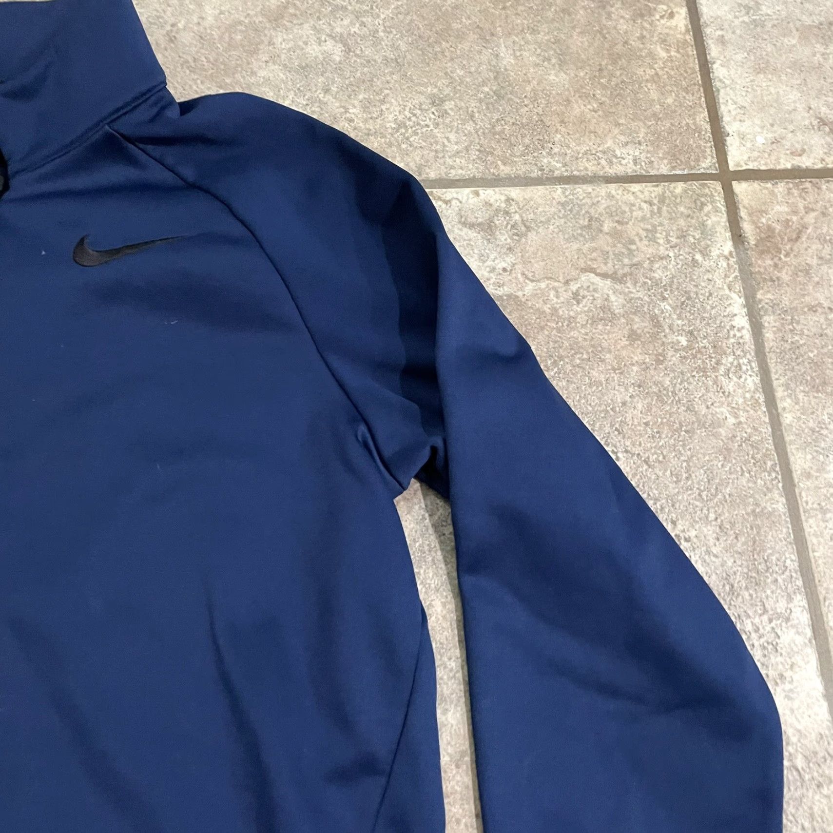 Nike Nike Dri-Fit Half Zip Pullover Shirt Mens Size S Navy Blue Size US S / EU 44-46 / 1 - 2 Thumbnail