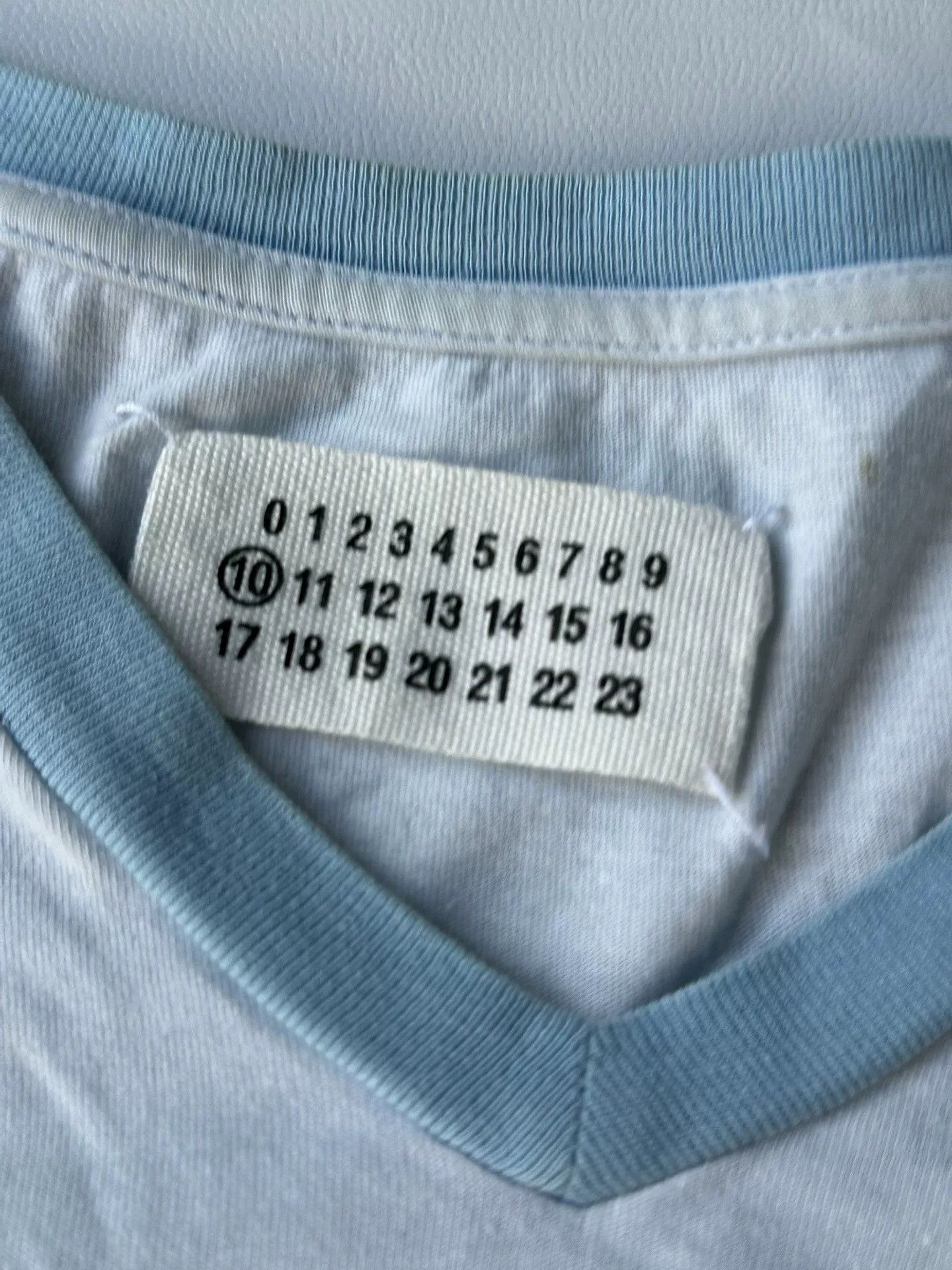 Maison Margiela Maison Margiela Solid Short Sleeve Tee Size US M / EU 48-50 / 2 - 2 Thumbnail