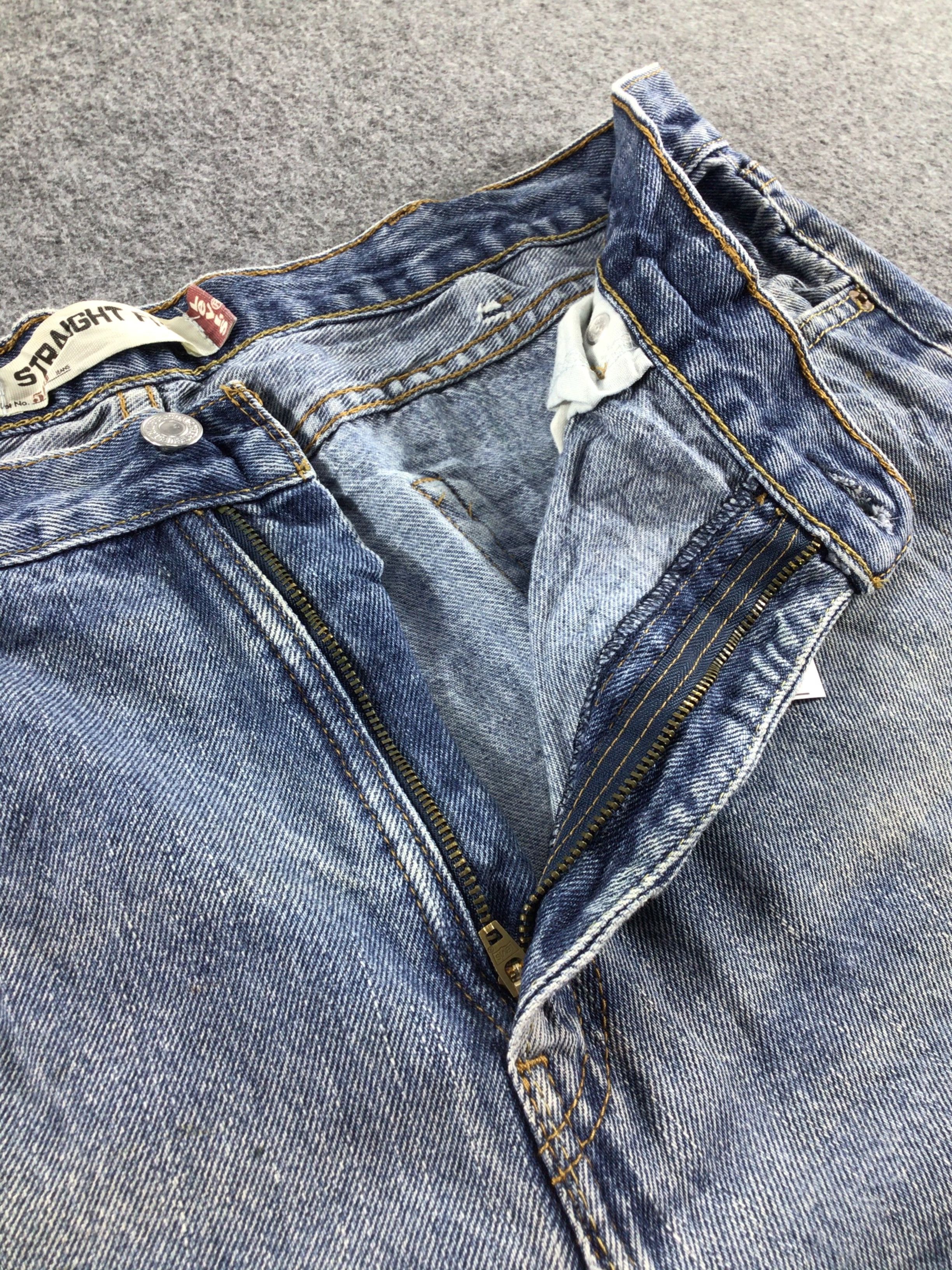 Levi's Vintage Levis 505 Jeans Rusty Faded Blue Denim -J478 Size US 38 / EU 54 - 7 Thumbnail