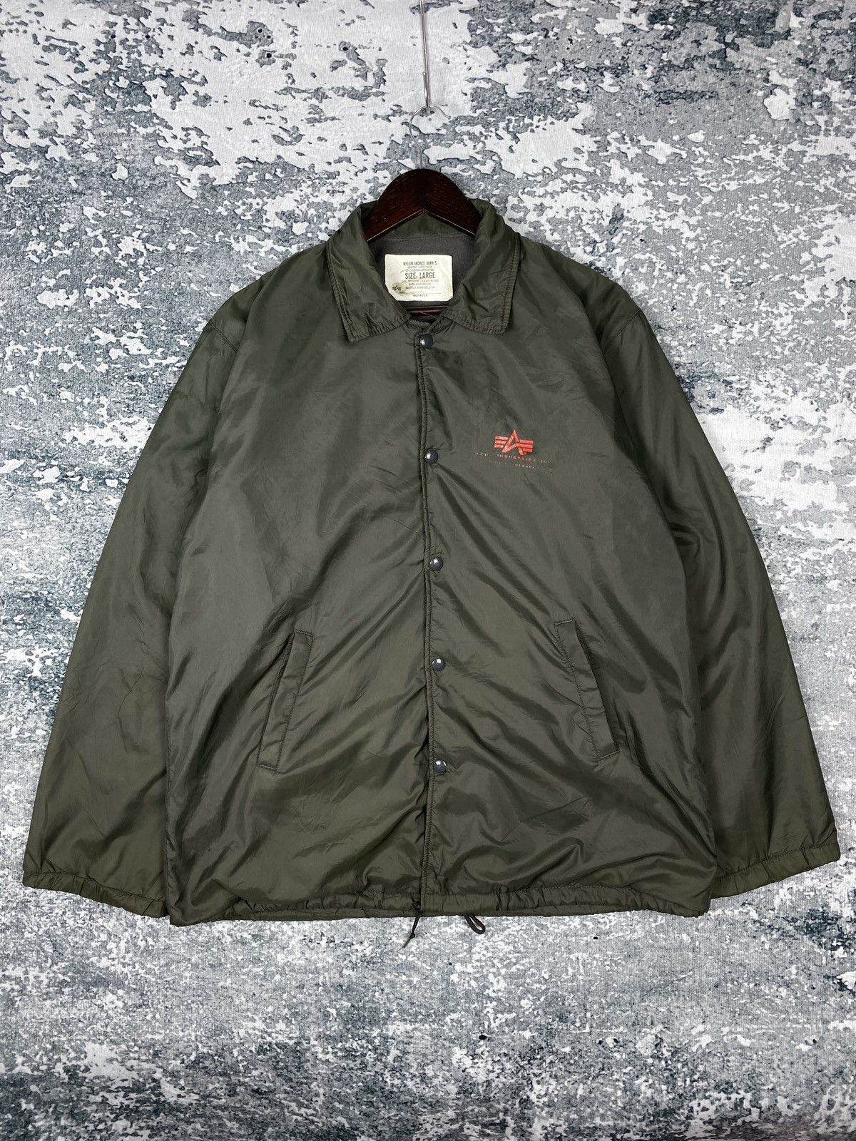 Alpha Industries Vintage Alpha Industries Jacket Size US L / EU 52-54 / 3 - 1 Thumbnail