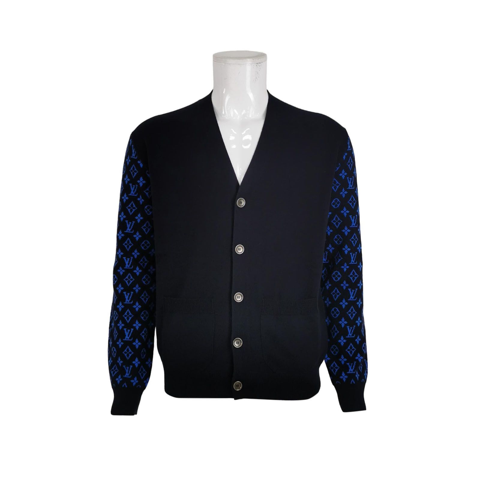 Louis Vuitton Louis Vuitton Monogram Knit Cardigan US M Size US M / EU 48-50 / 2 - 1 Thumbnail
