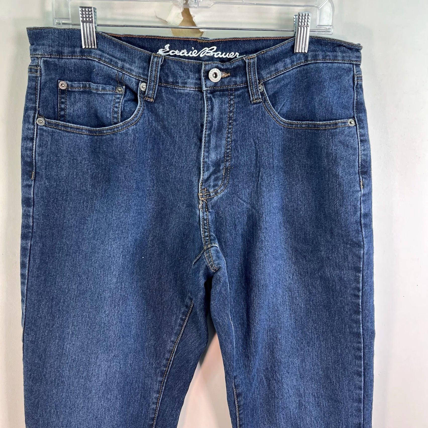 Eddie Bauer Eddie Bauer Lined Straight Denim Jeans Mens SZ 32 Blue Size US 32 / EU 48 - 2 Thumbnail