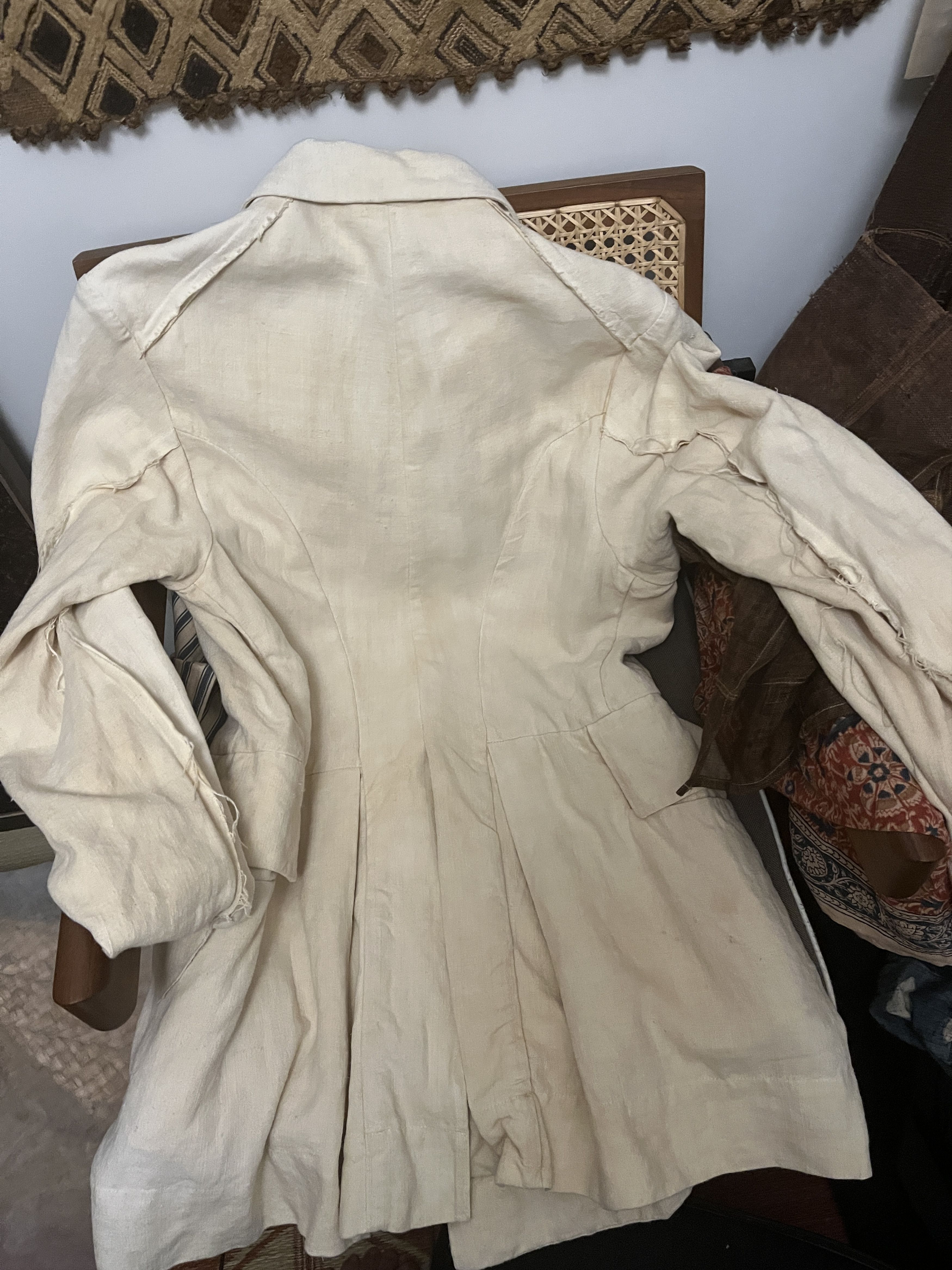 John Alexander Skelton John Alexander Skelton Collection V antique linen suit Size 38L - 4 Thumbnail