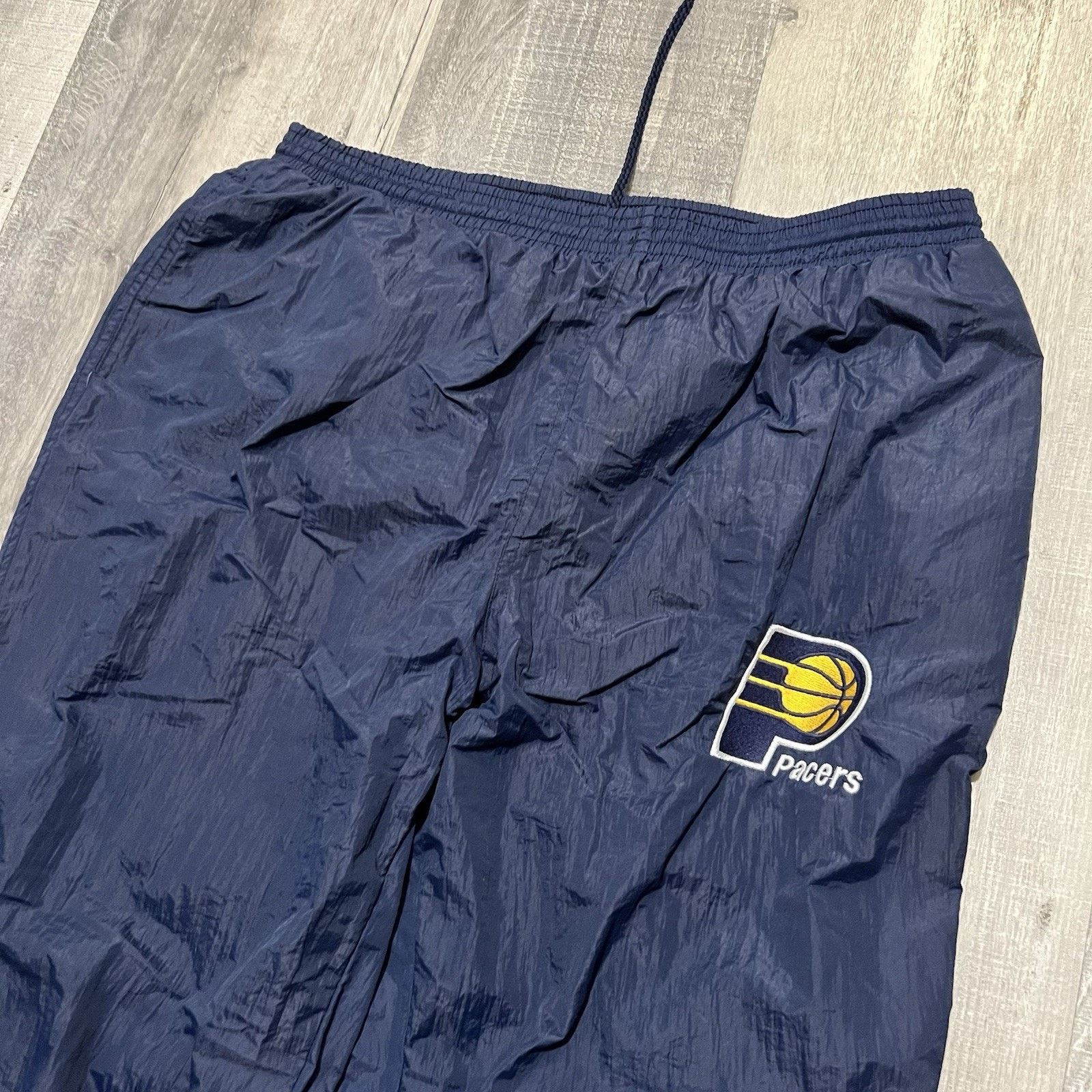 Logo Athletic Vtg Logo Athletic Indiana Pacers Joggers Pant Basketball Size US L / EU 52-54 / 3 - 3 Thumbnail