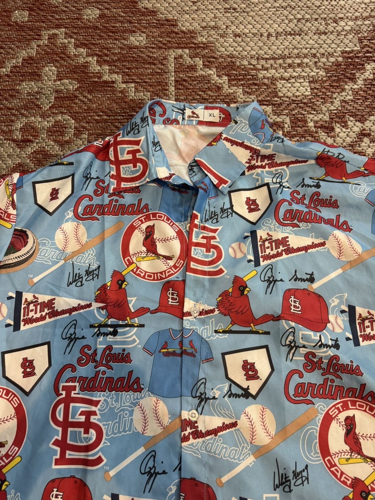 MLB St Louis Cardinals Vacation Shirt MLB Shane. Co Sz XL Size US XL / EU 56 / 4 - 2 Thumbnail