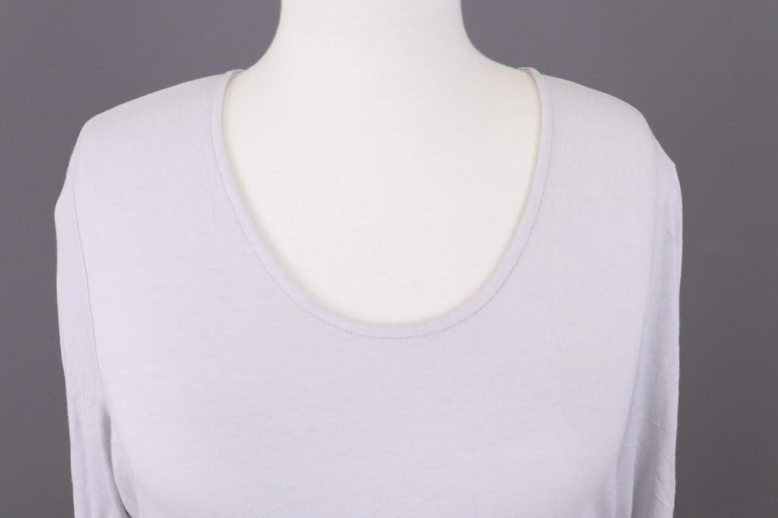 Oscar De La Renta Oska Grau Lagenlook Relaxed Pullover Top Size 3 / L Size M / US 6-8 / IT 42-44 - 8 Thumbnail