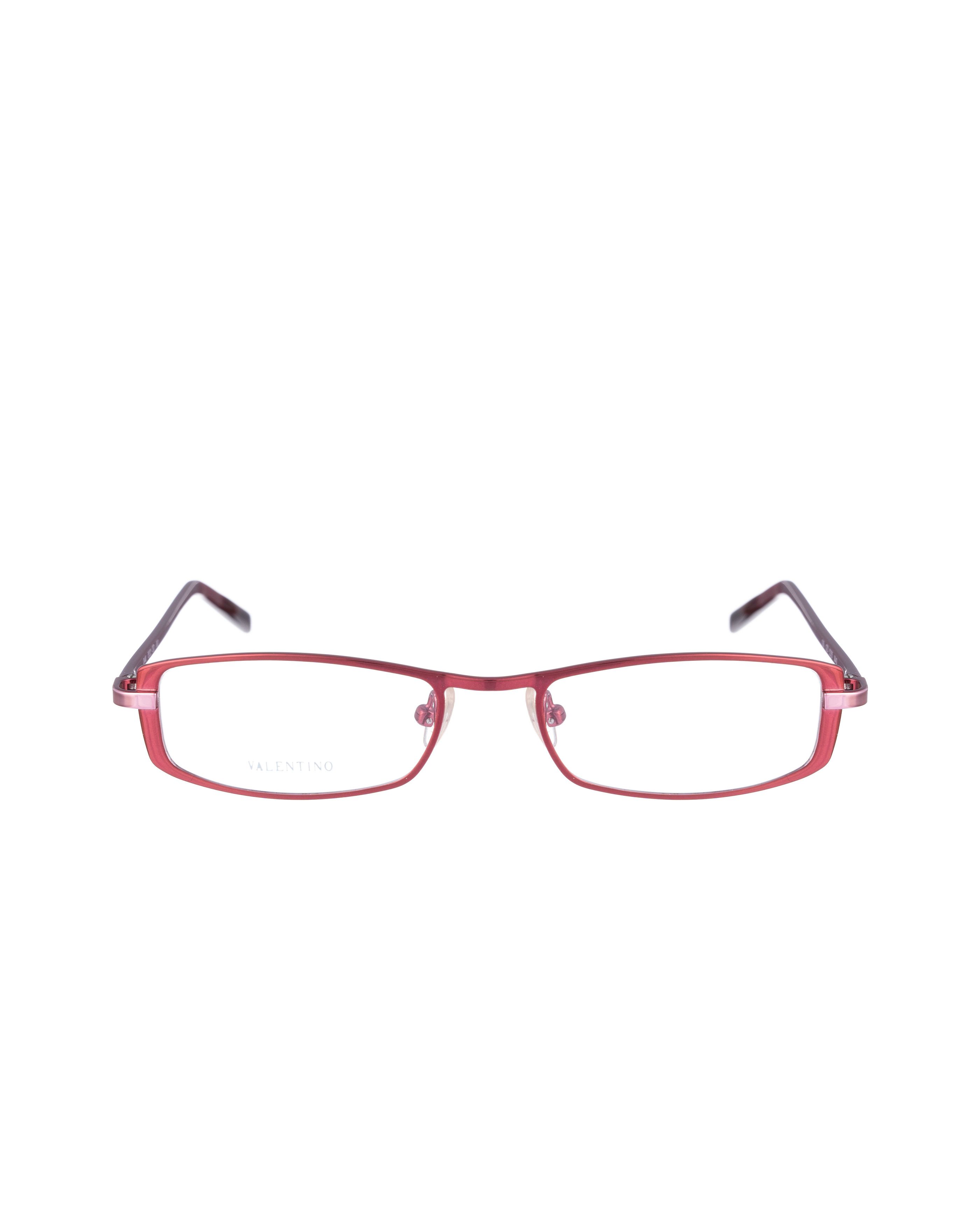 Valentino Valentino 00s Red Thin Metallic Glasses Size ONE SIZE - 1 Thumbnail