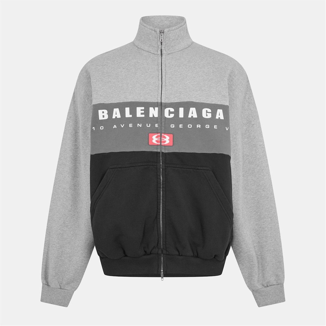 Balenciaga o1in1g0526 Unity Sport Zip-Up Jacket in Multicolor Size US M / EU 48-50 / 2 - 1 Thumbnail