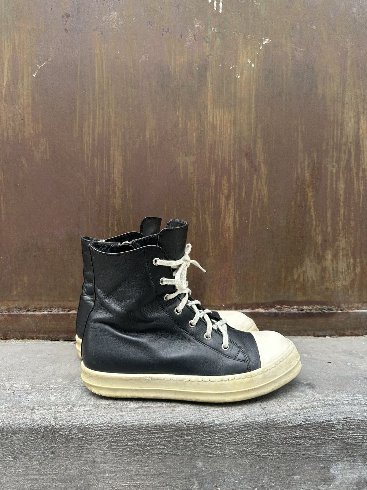 Rick Owens Rick owens ramones Size US 8 / EU 41 - 2 Thumbnail