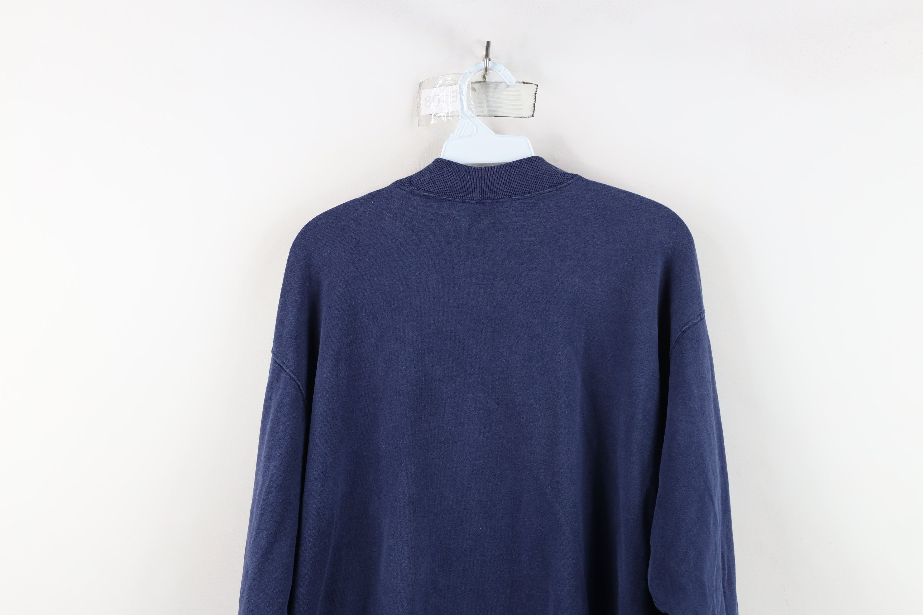 Vintage Vintage 90s Streetwear Mock Neck Long Sleeve T-Shirt USA Size US XL / EU 56 / 4 - 12 Thumbnail
