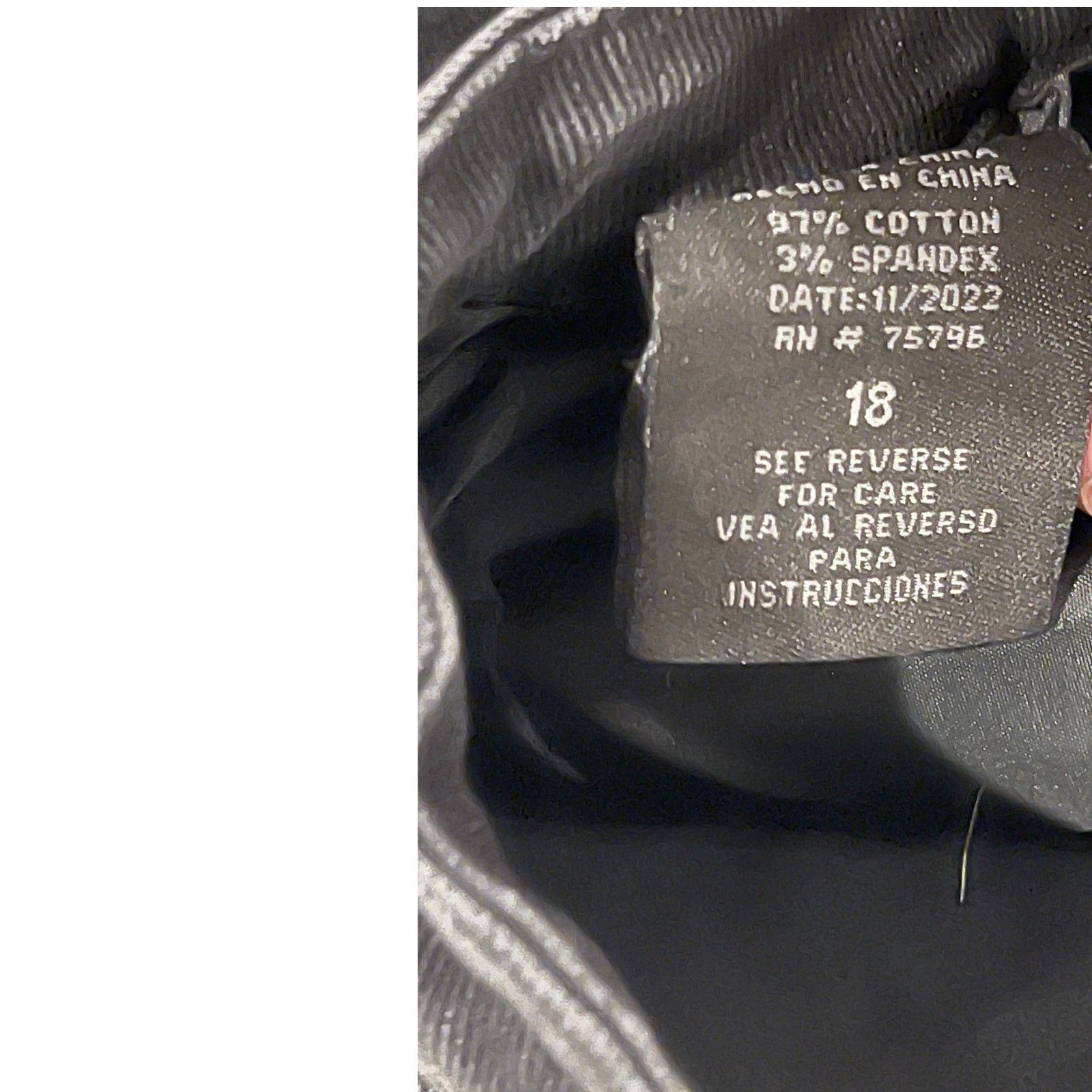 Waimea Waimea Black Skinny Jeans Womans 18 Regular Size 40" / US 18 - 4 Thumbnail