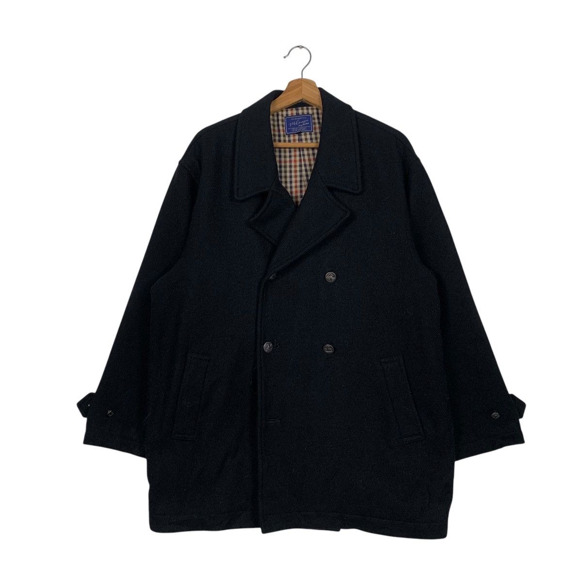 Japanese Brand Japanese Brand Mc Cougar Double Breasted Wool Coat Size US L / EU 52-54 / 3 - 1 Thumbnail