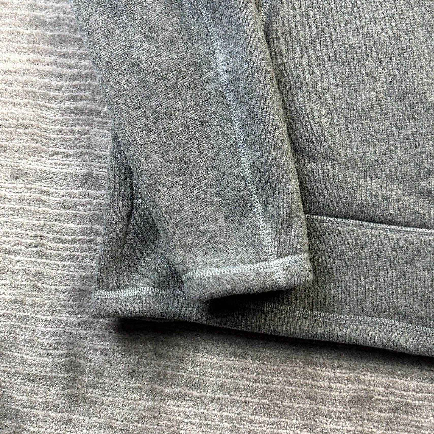 The North Face The North Face Sweater Mens L Gray Fleece 1/4 Zip Pullover Outdoor Hiking Size US L / EU 52-54 / 3 - 5 Thumbnail