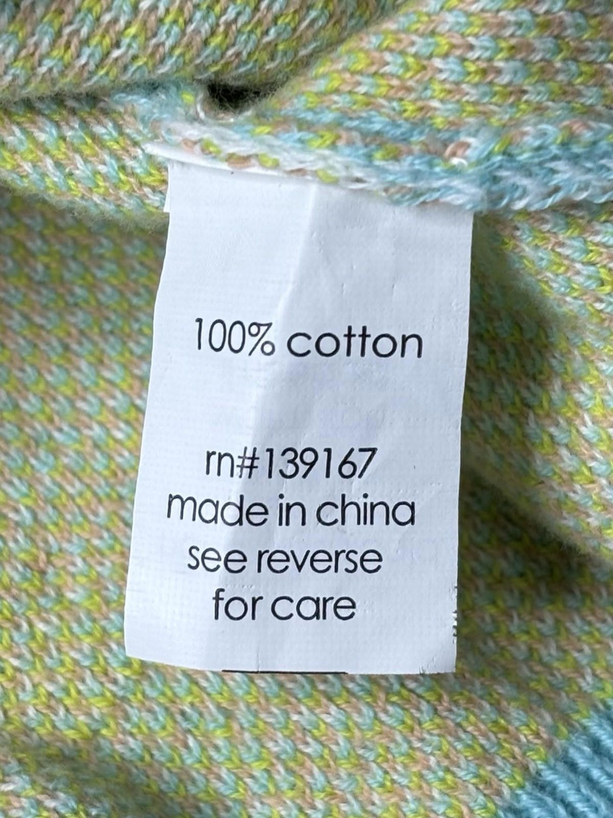 Other 27 Miles Sweater Women's Medium Cotton Colorblock Check Size M / US 6-8 / IT 42-44 - 9 Thumbnail
