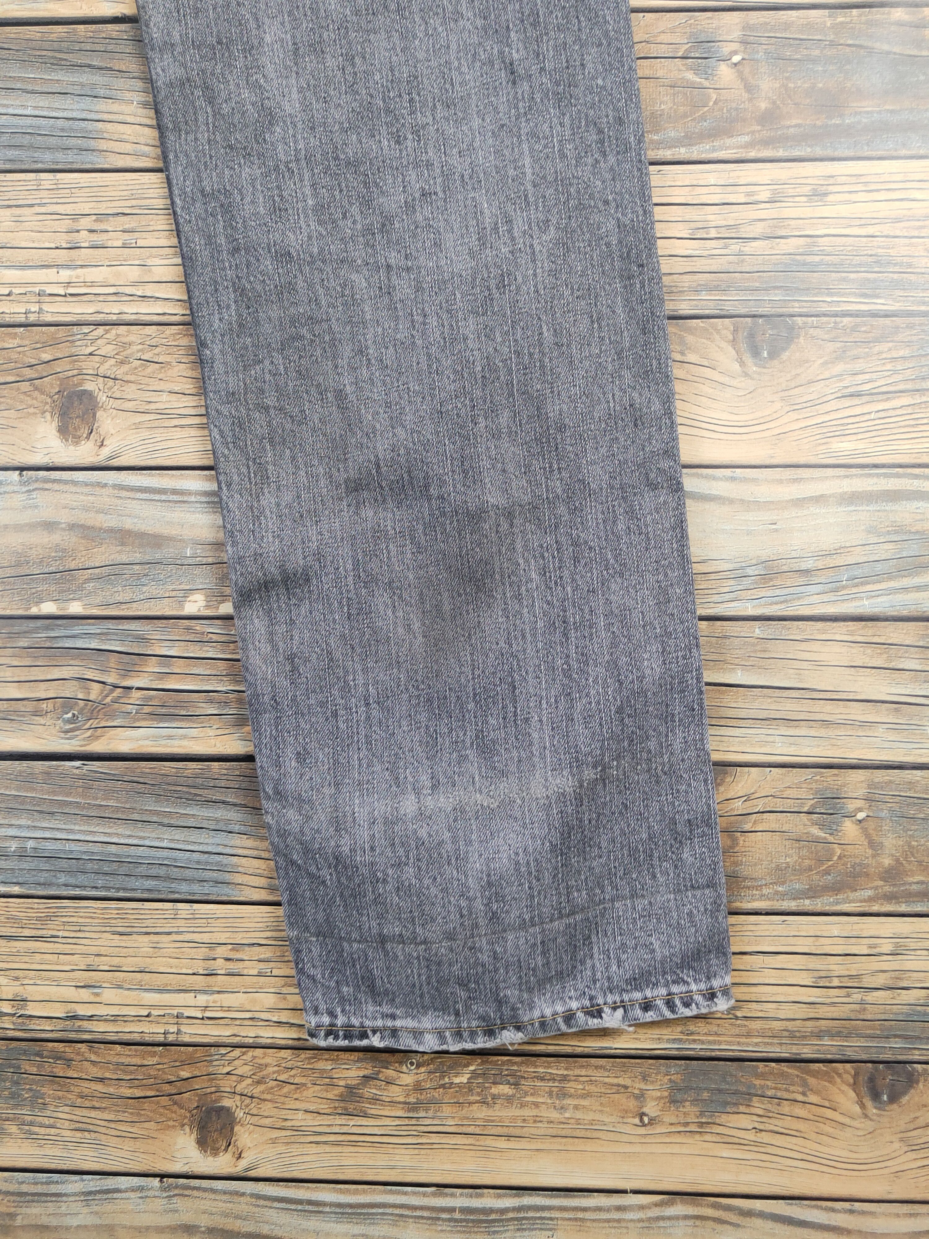 Levi's 503 Levi's Black Faded Distressed Ripped Jeans #W1391 Size US 29 - 12 Thumbnail