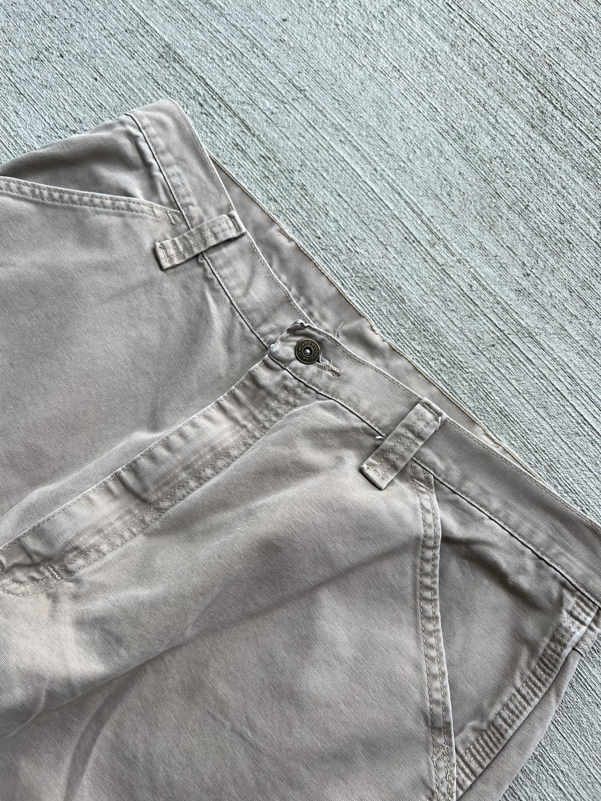 Vintage × Wrangler Vintage y2k Wrangler Baggy Carpenter Utility Shorts Size US 36 / EU 52 - 6 Thumbnail