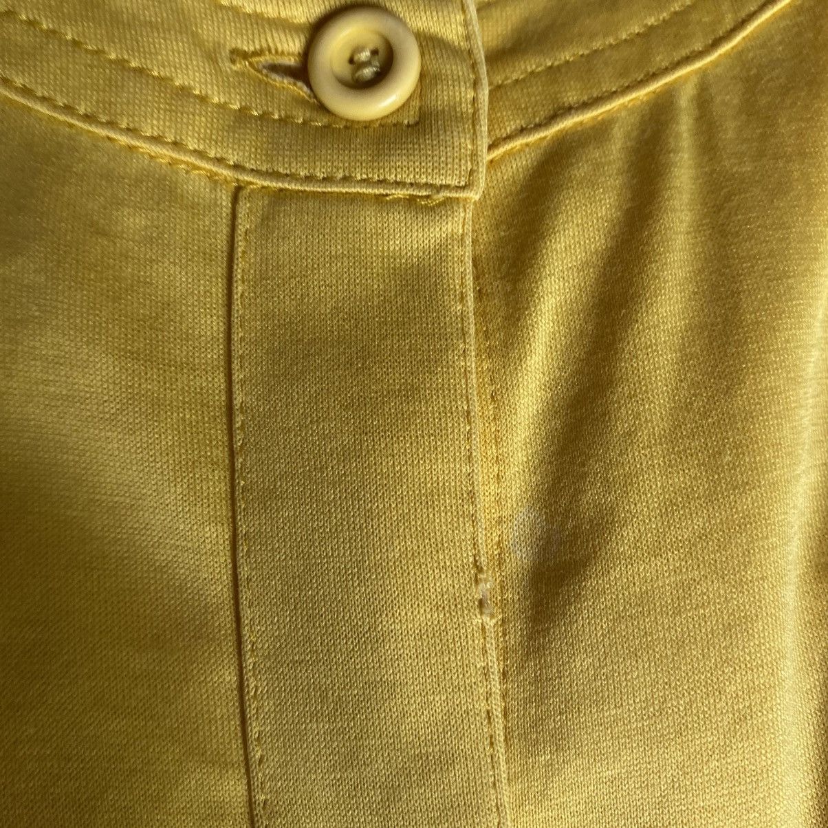 Dior Christian Dior Soft Yellow Buttoned Blouse Size M / US 6-8 / IT 42-44 - 18 Thumbnail