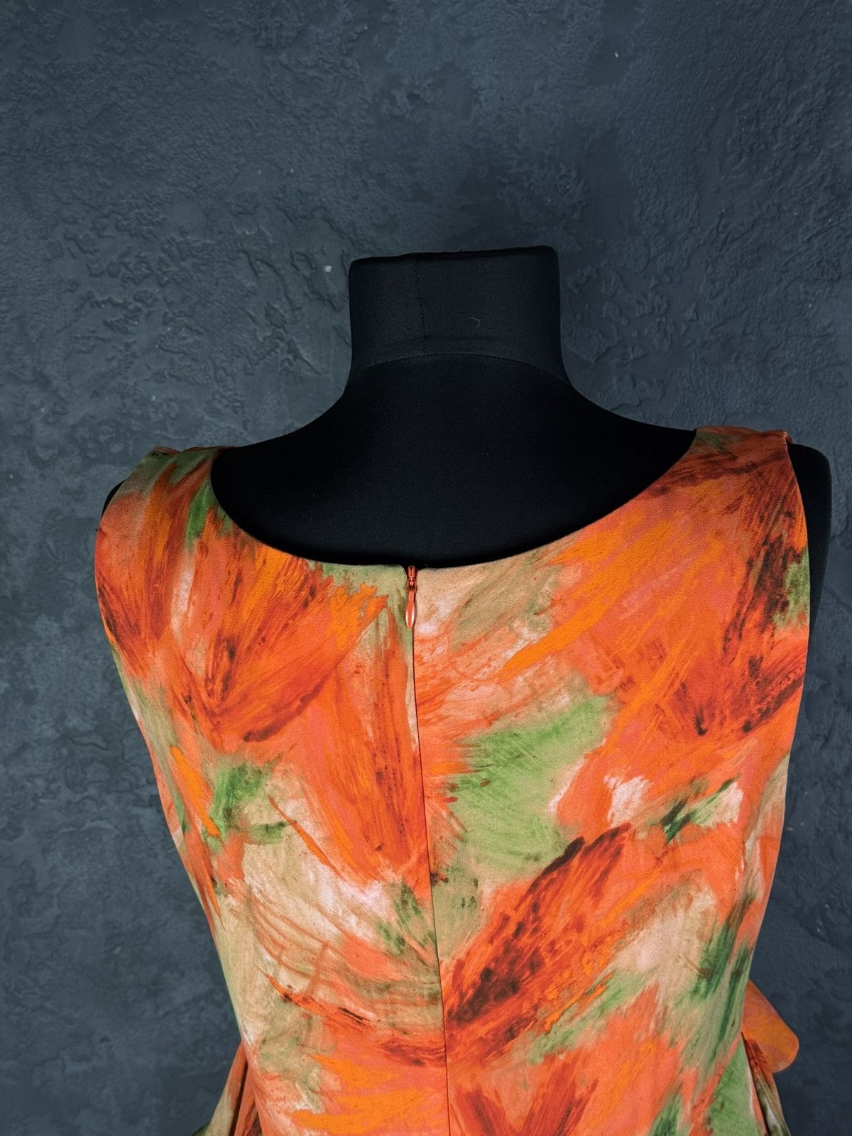 Max Mara Max Mara Studio Silk Midi Dress Floral Print Size XL / US 12-14 / IT 48-50 - 8 Thumbnail