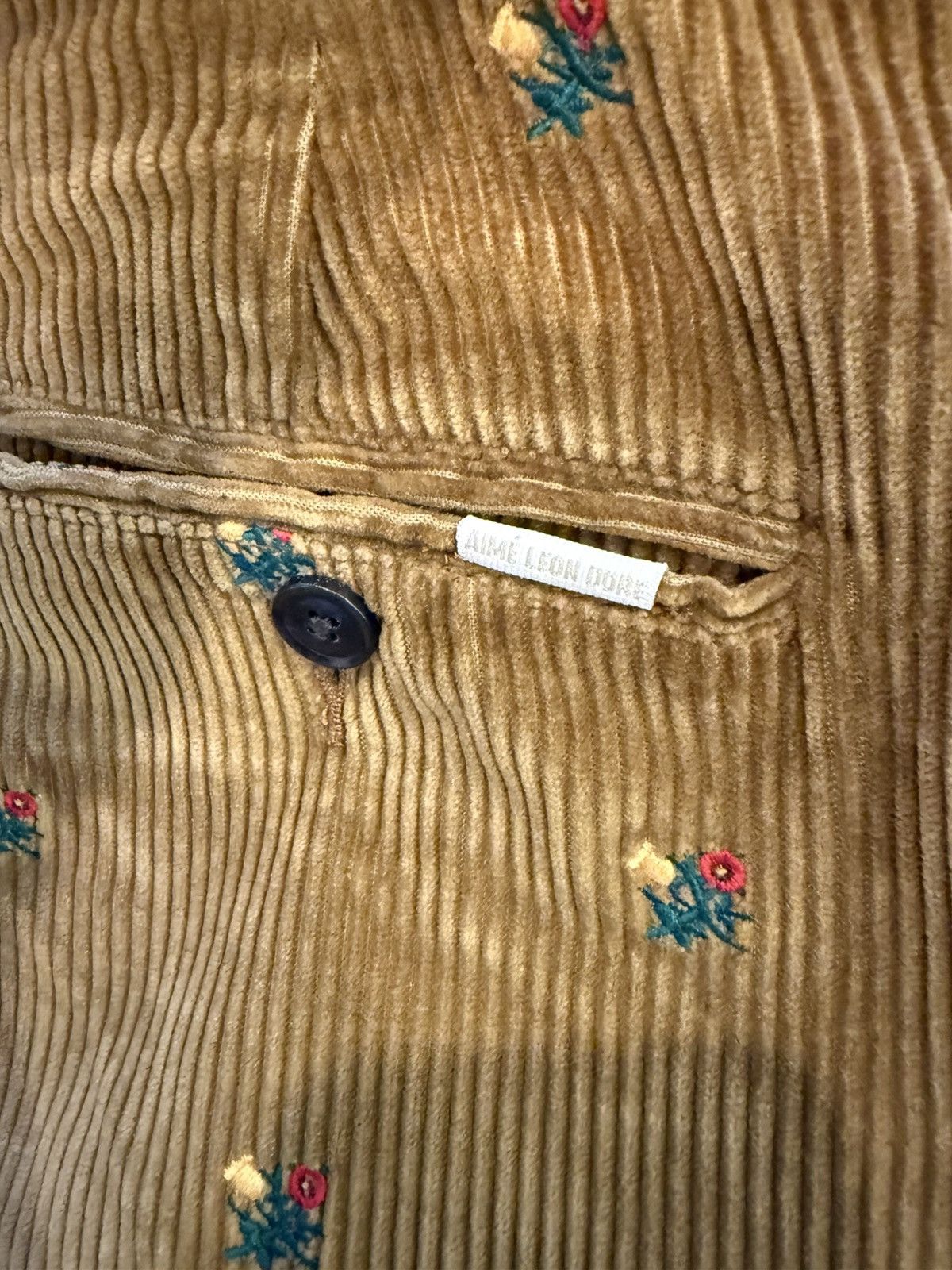 Aime Leon Dore Aime Leon Dore Monogram Corduroy Pants Size M (32) Size US 32 / EU 48 - 4 Thumbnail
