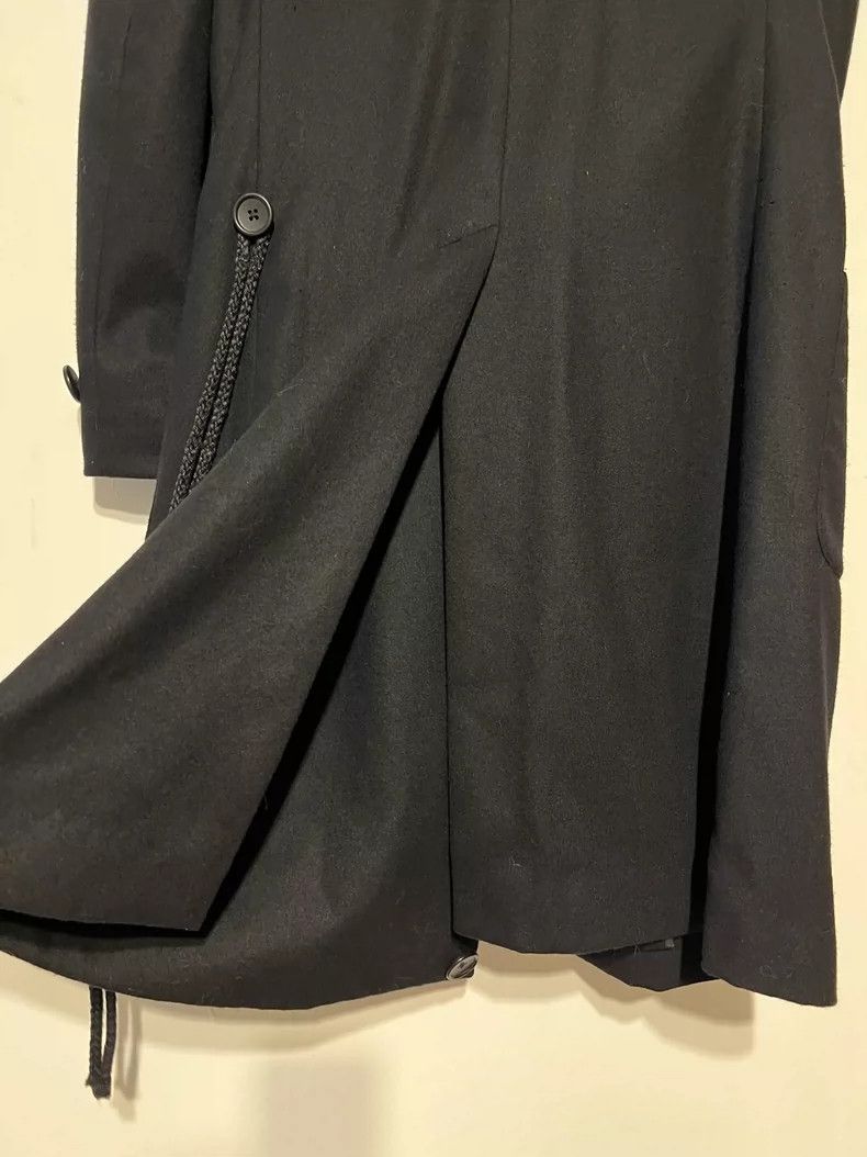 Yohji Yamamoto yohji yamamoto size os Wool knotted overcoat 2505-Nextarro Size US M / EU 48-50 / 2 - 5 Thumbnail