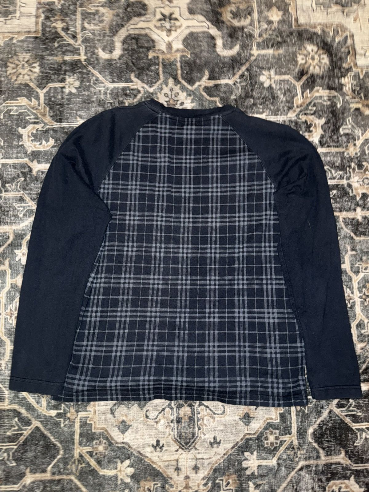 Burberry Burberry Plaid Longsleeve Size M / US 6-8 / IT 42-44 - 2 Thumbnail