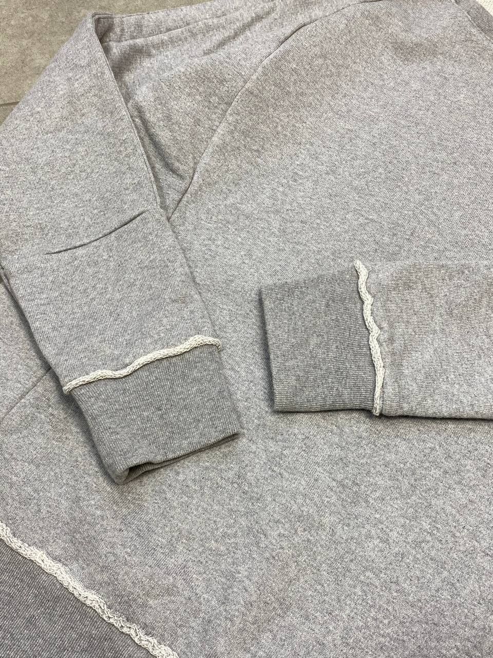 junhashimoto WJK Jun Hashimoto Side Ziper Distressed Finish Sweatshirt Size US L / EU 52-54 / 3 - 9 Thumbnail