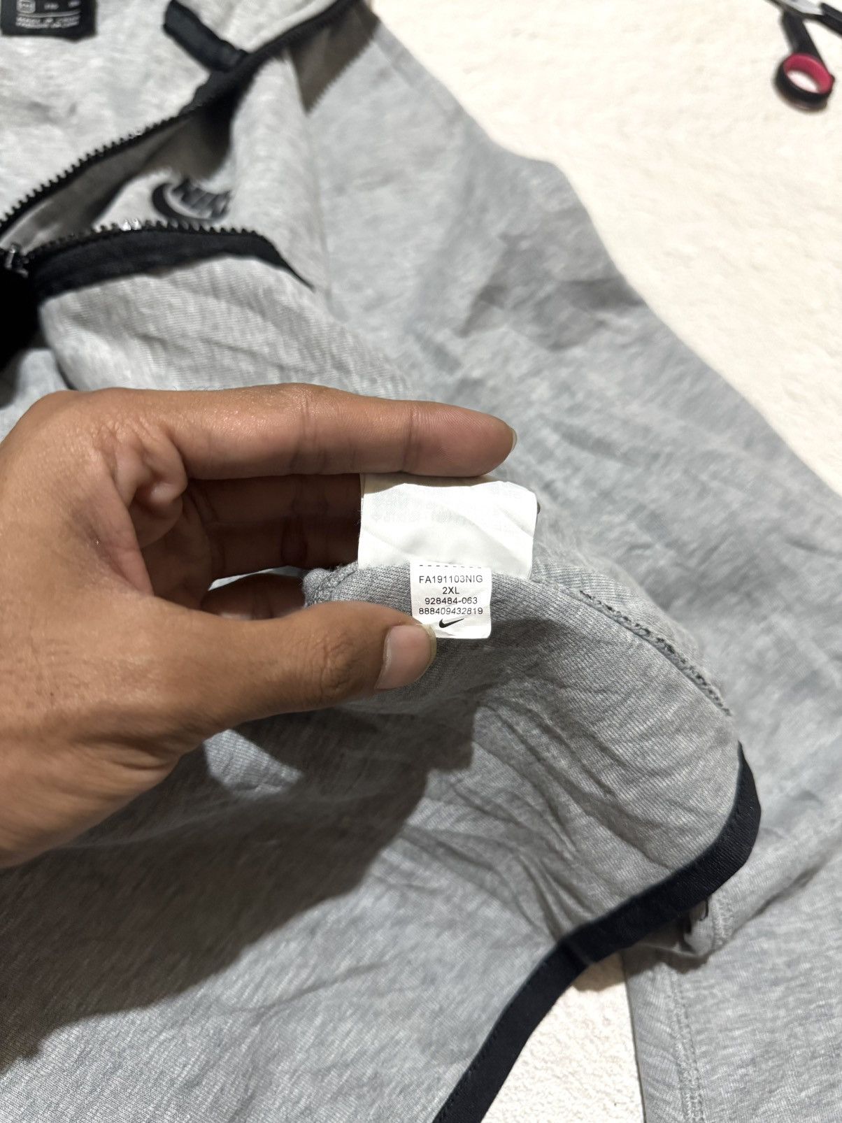 Nike Nike Tech Fleece Ziphoodie Size US XL / EU 56 / 4 - 7 Thumbnail