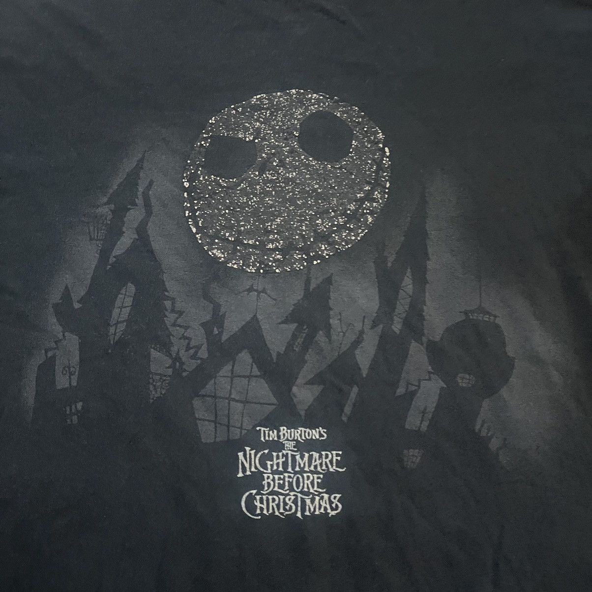 Vintage Nightmare Before Christmas Faded Tee Size US M / EU 48-50 / 2 - 2 Thumbnail