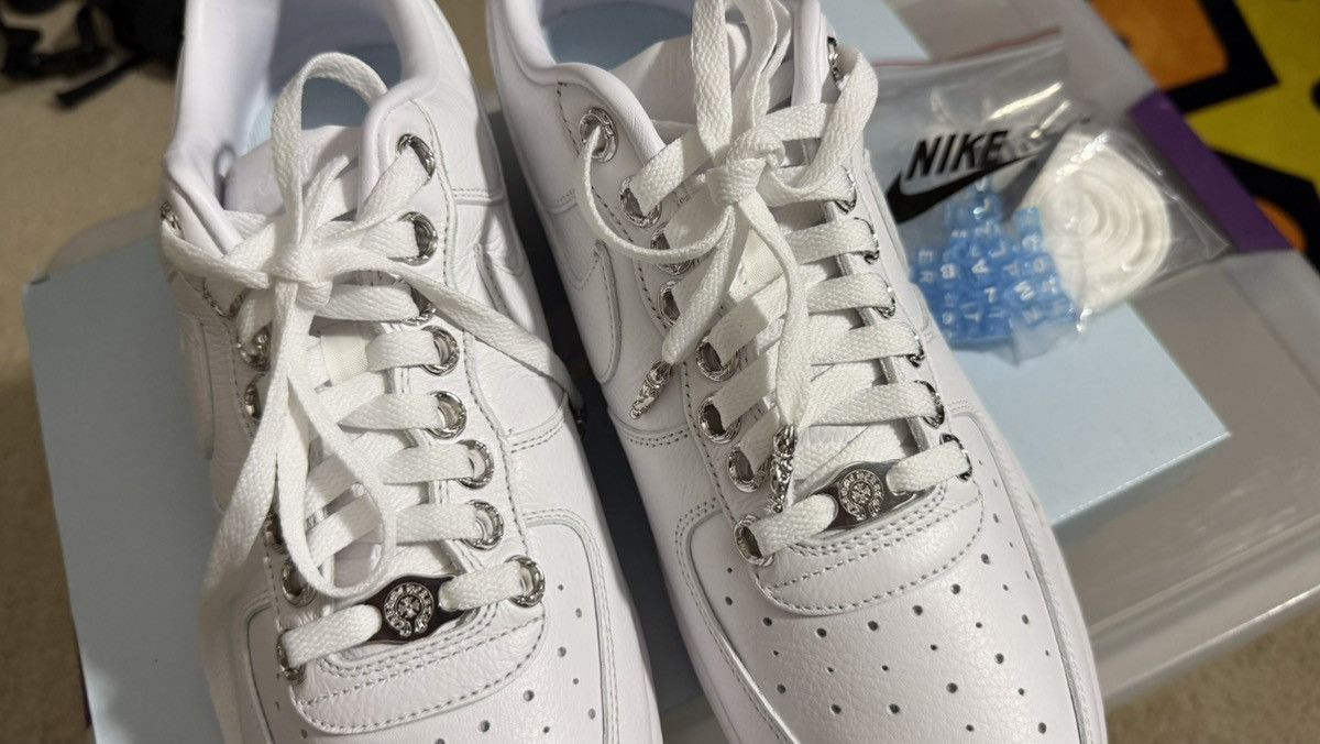 Chrome Hearts × Drake CHROME HEARTS NOCTA AIR FORCE 1 LOW SIZE 12 CLB Size US 12 / EU 45 - 2 Thumbnail