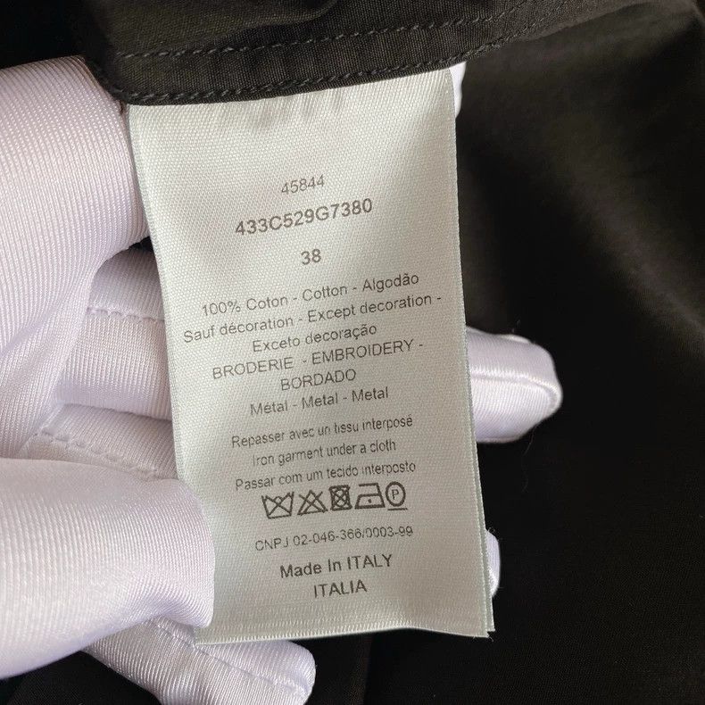 Dior Dior Size38 Black shirt Size US XXS / EU 40 - 5 Thumbnail