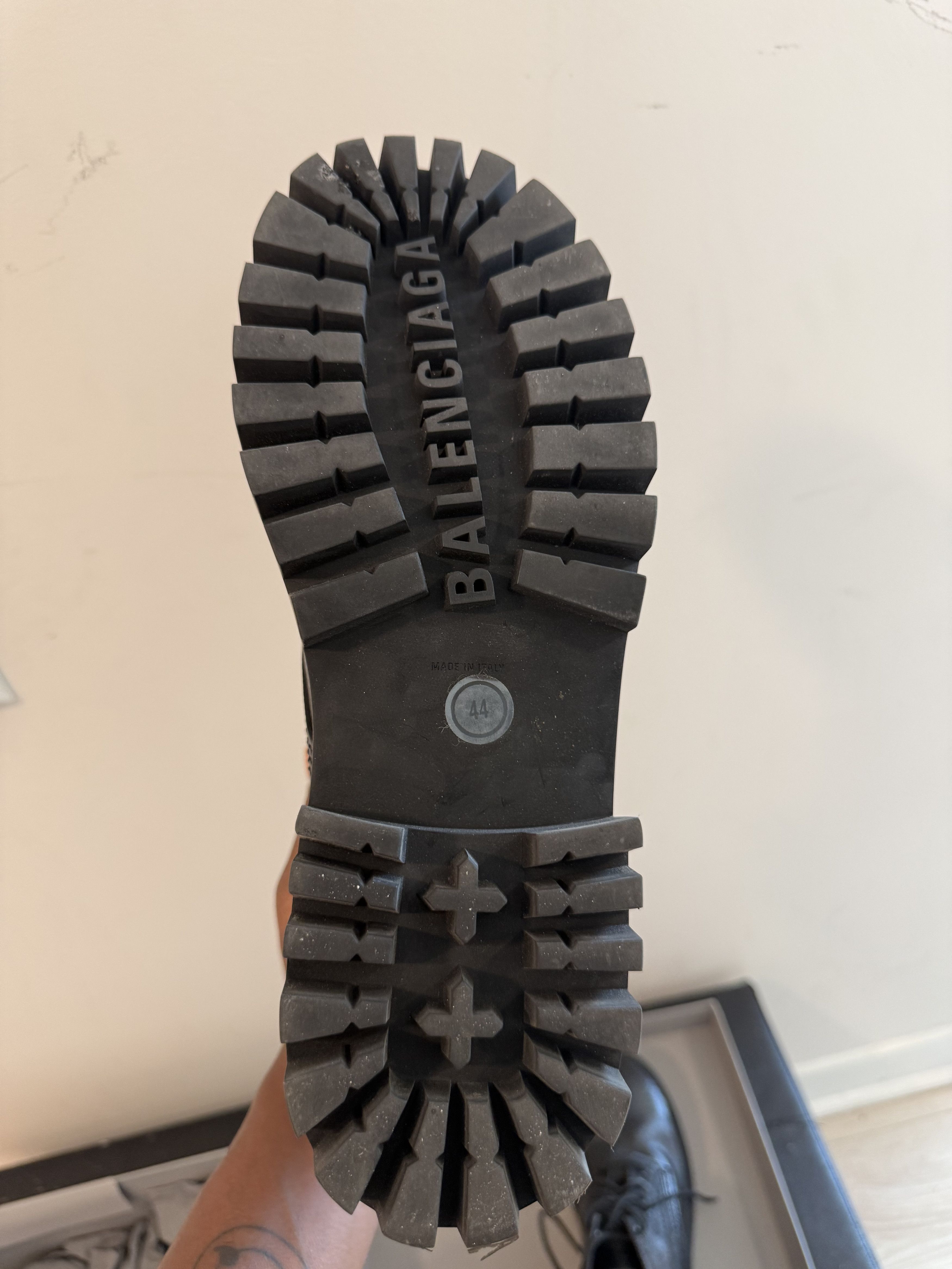 Balenciaga Balenciaga Leather Strike Boots Size US 11 / EU 44 - 4 Thumbnail