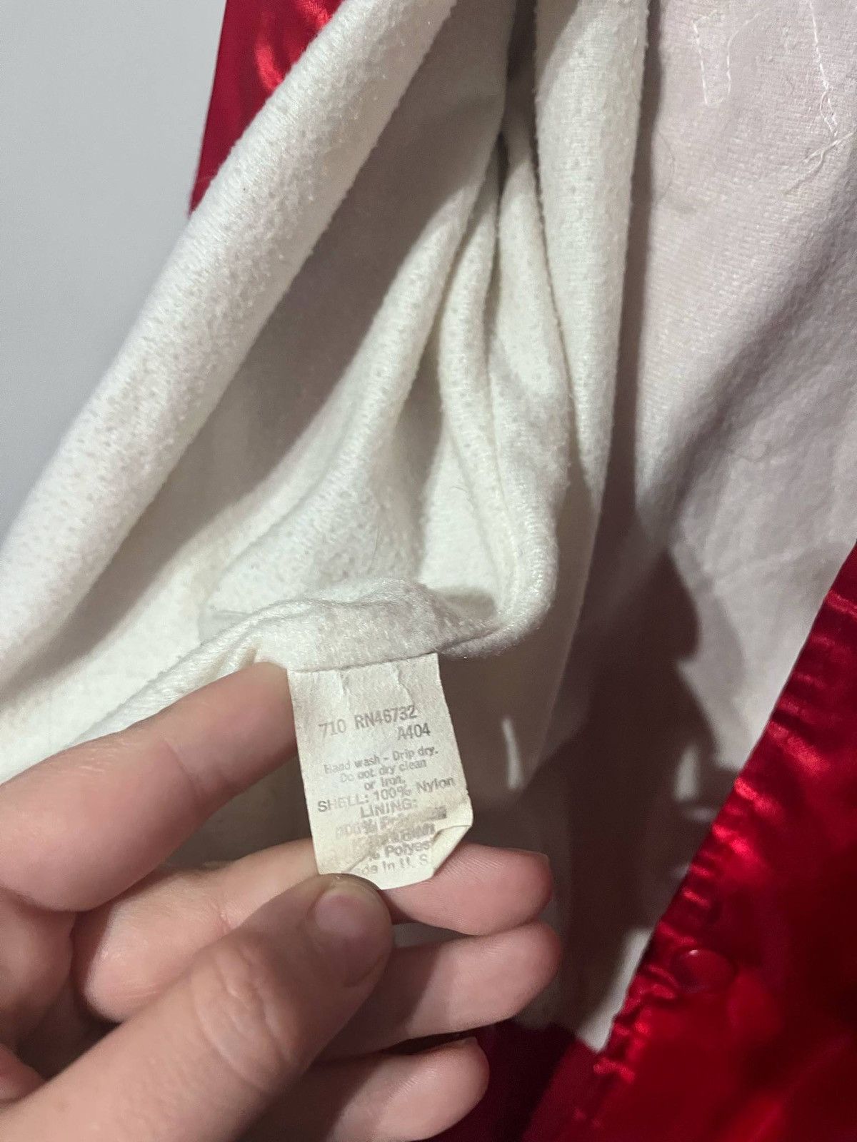 MLB × Vintage Vintage 80’s Satin Cincinnati Reds chalk line Jacket Size US XL / EU 56 / 4 - 8 Thumbnail