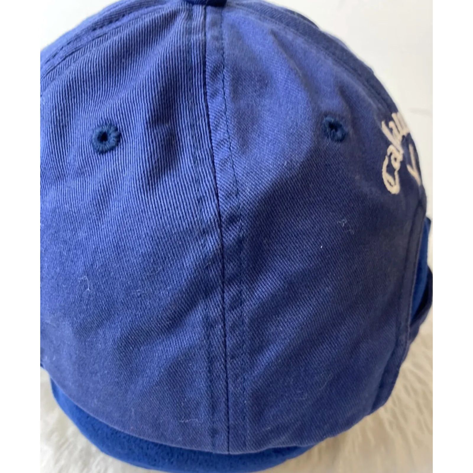 Callaway Callaway Baseball Cap H31 Blue Hat/Cap Men Adjustable Cotton Solid McGladrey PGA OF America Size ONE SIZE - 5 Thumbnail