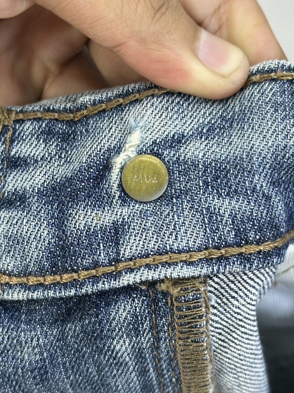 Levi's Levi’s 511 Distressed Faded Regular Fit Jeans Size US 30 / EU 46 - 14 Thumbnail