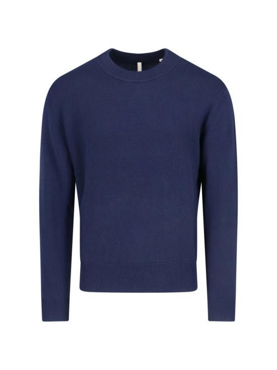 Sunflower SUNFLOWER Men Sweater 3039 MOON MERINO NAVY Blue Size US XL / EU 56 / 4 - 1 Thumbnail