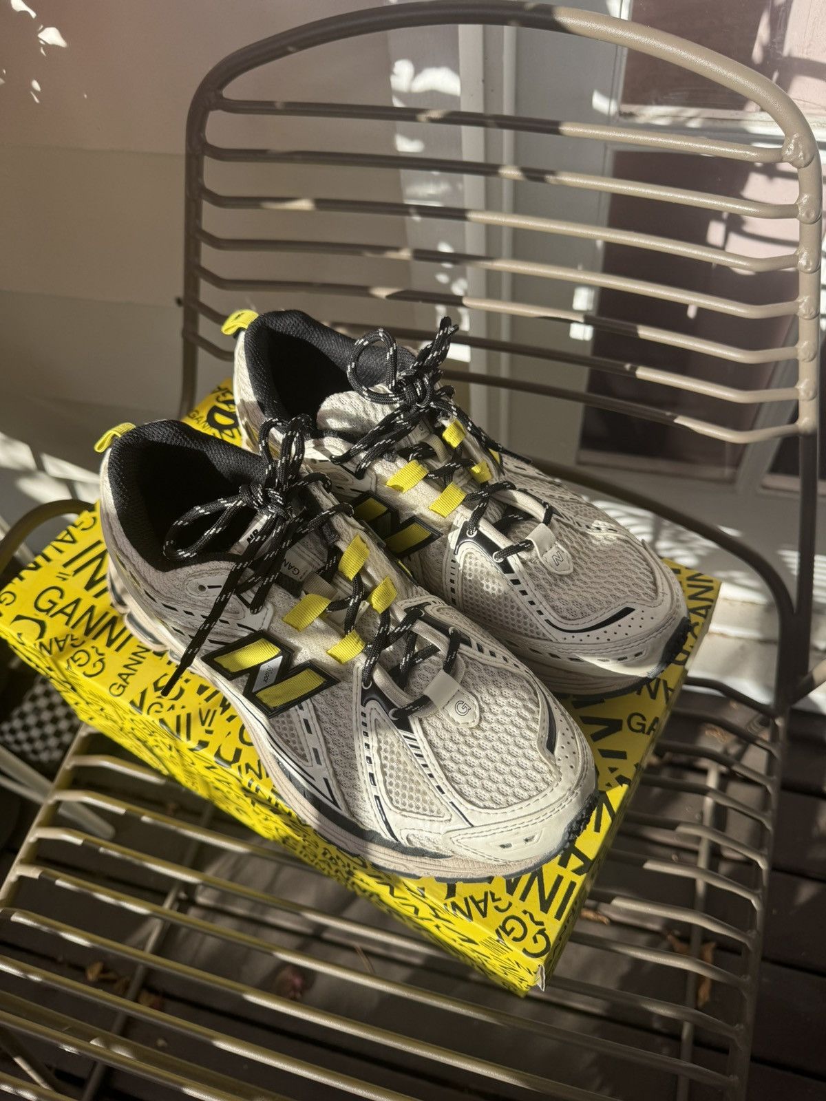 Ganni New Balance 1906R GANNI Egret Size US 8.5 / IT 38.5 - 2 Thumbnail