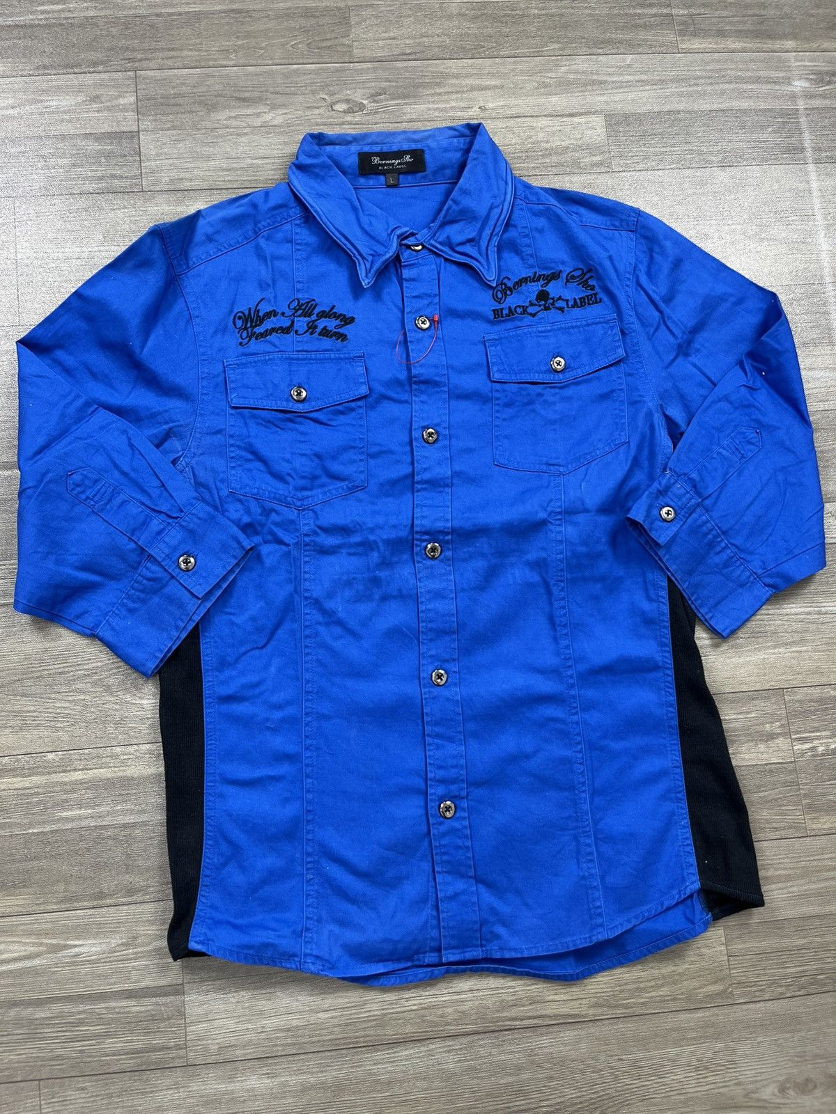 Japanese Brand Y2k Berning Sho skull ifsixwasnine punk Style Shirt Size US S / EU 44-46 / 1 - 3 Thumbnail