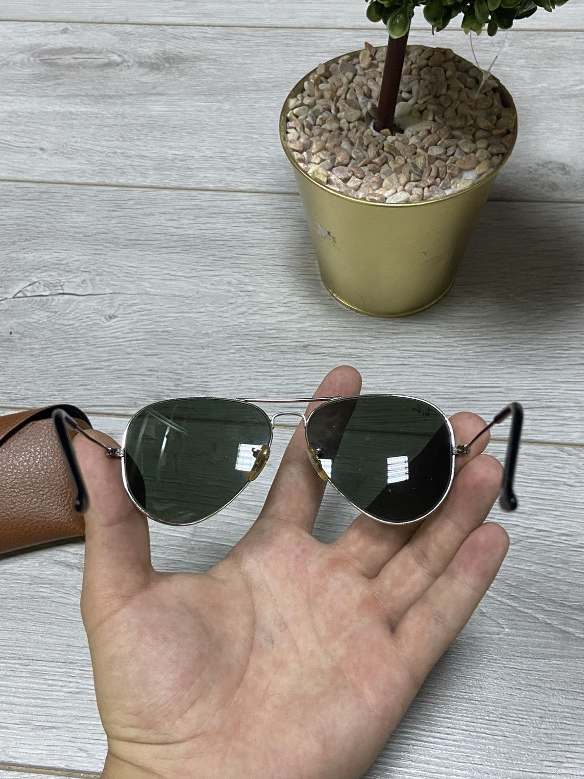 RayBan RayBan polarized RB AVIATOR sunglasses case Size ONE SIZE - 3 Thumbnail