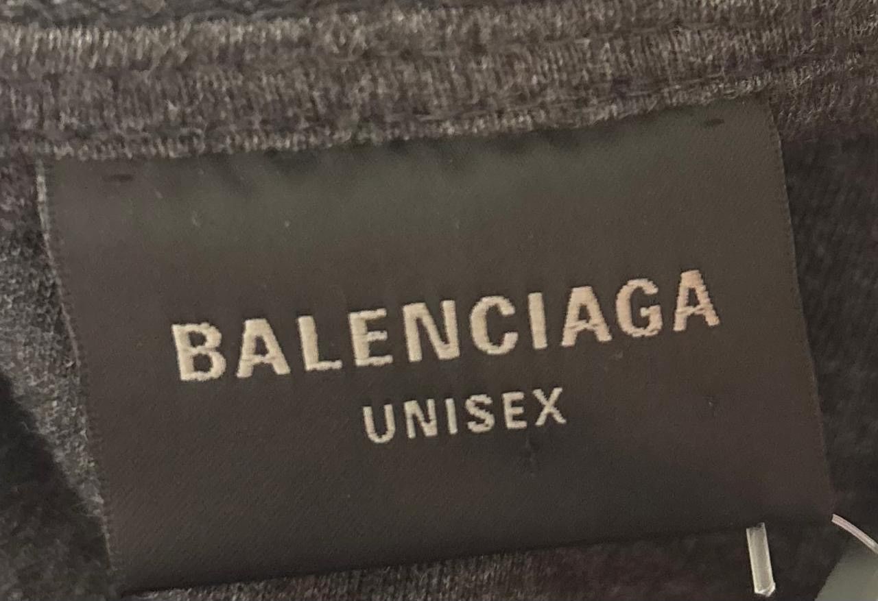 Balenciaga Balenciaga Trompe l-œil denim hoodie Size US S / EU 44-46 / 1 - 6 Thumbnail