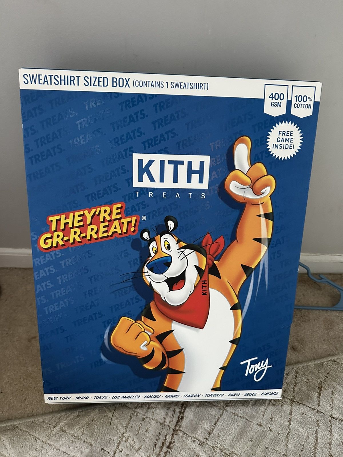 Kith Kith x Kellogg’s Tony the Tiger Crewneck Size US XL / EU 56 / 4 - 3 Thumbnail